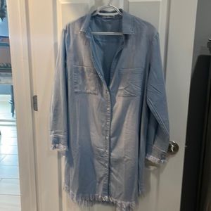 Denim Dress Size Large